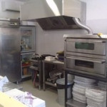 Pizzas cuites sur place