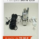 Fournisseur pompe immergée Negimex
