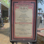 Sp�cialit�s Catalanes et poisson � Saint Cyprien