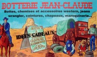 Accessoires western à Pierrelatte à la Botterie Jean-Claude, bottes country