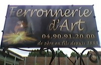 Artisan Ferronnier � Tarascon La Forge du Roy Ren� Ferronnerie d'Art