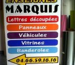 Marquage publicitaire Arles Enseignes Marquis
