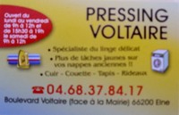 Laverie Pressing Elne Pressing Voltaire