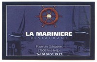 Restaurant traditionnel Fr�jus La Marini�re Restaurant Poisson