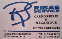 Peinture automobile � Pierrelatte, pensez RIBAS SERVICE, professionnel de la carrosserie