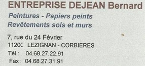 Peinture L�zignan Dejean Bernard