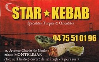 Une saladerie et un restaurant de spécialités turques à Montélimar, chez Star Kebab